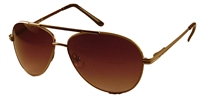 Cool Aviator solbrille m. metal-stel